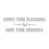 Count Your Blessings Sticker