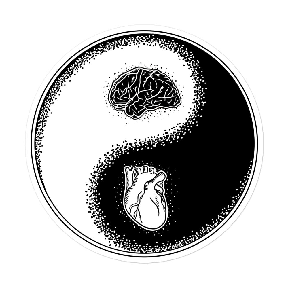 Head//Heart Yin Yang