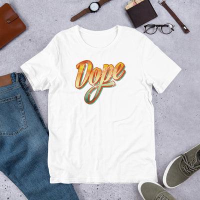 dope white tshirt category 5 apparel