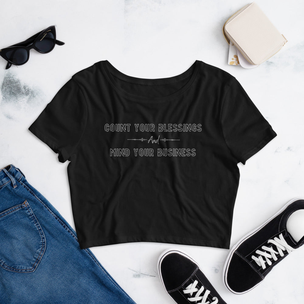 Count Your Blessings Crop Top